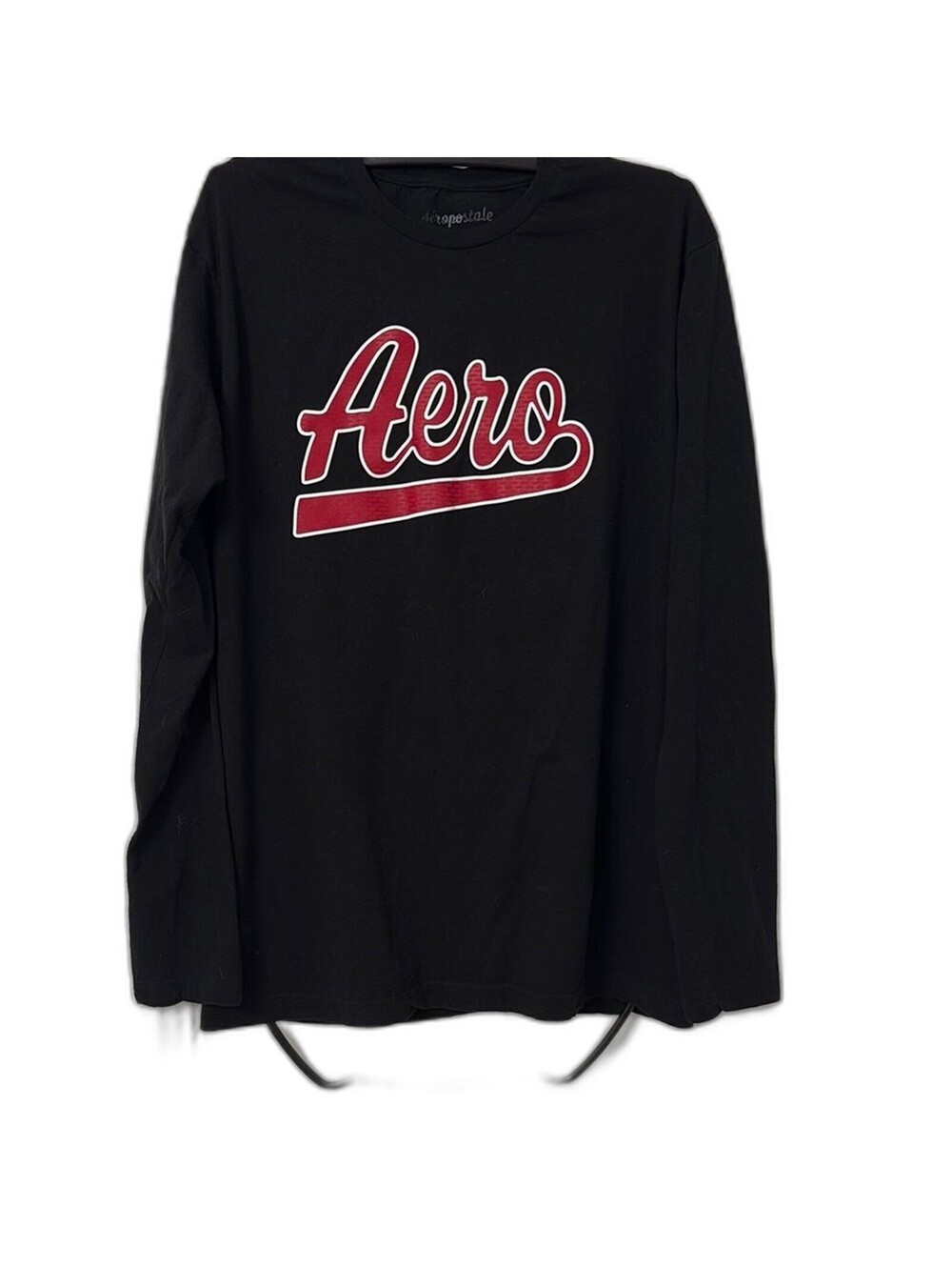 Aeropostale Black Logo T-Shirt Size XL